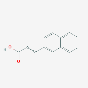 molecular formula C13H10O2 B7883588 3-(萘-2-基)丙烯酸 