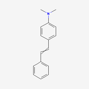 molecular formula C16H17N B7883678 N,N-Dimethyl-p-styrylaniline 