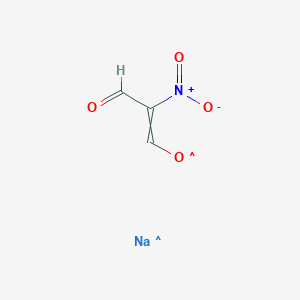 molecular formula C3H2NNaO4 B7883941 2-Sodio-2-nitromalonaldehyde 
