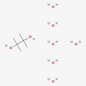 molecular formula C6H26O8 B7884062 Pinacol hexahydrate CAS No. 6091-58-3