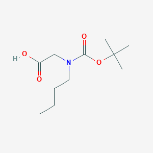 molecular formula C11H21NO4 B7884164 N-Butyl-N-Boc-glycine 