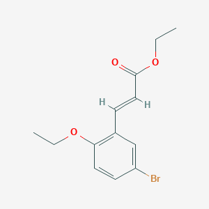 3-(5-Bromo-2-ethoxy-phenyl)-acrylic acid ethyl ester