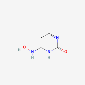 molecular formula C4H5N3O2 B7884457 N(4)-Hydroxycytosine 
