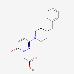 [3-(4-benzylpiperidin-1-yl)-6-oxopyridazin-1(6H)-yl]acetic acid