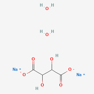 molecular formula C4H8Na2O8 B7884642 Disodium tartrate dihydrate 