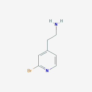 molecular formula C7H9BrN2 B7884711 2-(2-Bromopyridin-4-YL)ethan-1-amine 