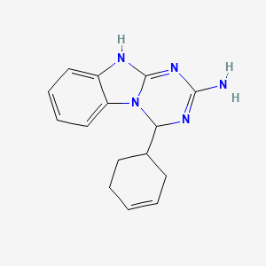 molecular formula C15H17N5 B7884861 CID 56760882 