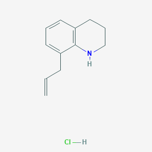 molecular formula C12H16ClN B7885140 8-Allyl-1,2,3,4-tetrahydroquinoline hydrochloride 