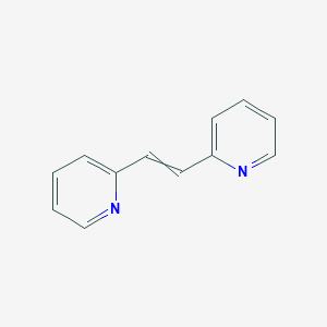 molecular formula C12H10N2 B7885217 Pyridine, (1,2-ethenediyl)bis- 