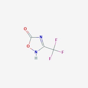 molecular formula C3HF3N2O2 B7885267 CID 56763753 