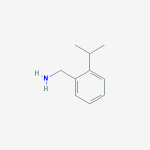 molecular formula C10H15N B7885341 (2-Isopropylphenyl)methanamine 