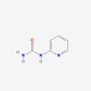 molecular formula C6H7N3O B078854 吡啶-2-基脲 CAS No. 13114-64-2