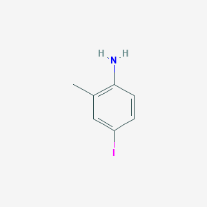 molecular formula C7H8IN B078855 4-碘-2-甲基苯胺 CAS No. 13194-68-8