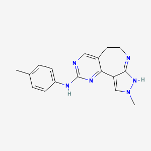 molecular formula C17H18N6 B7885731 CID 56766607 