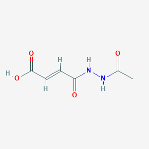 molecular formula C6H8N2O4 B7885883 (2E)-4-(2-acetylhydrazino)-4-oxobut-2-enoic acid 