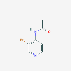 B078859 N-(3-bromopyridin-4-yl)acetamide CAS No. 13535-03-0