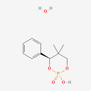 molecular formula C11H17O5P B7886070 (S)-(+)-苯环磷酸酯水合物 