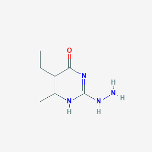 molecular formula C7H12N4O B7886199 CID 12662887 