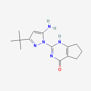 molecular formula C14H19N5O B7886205 CID 56766288 