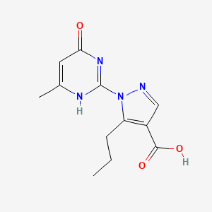 molecular formula C12H14N4O3 B7886208 CID 56766289 
