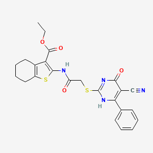 molecular formula C24H22N4O4S2 B7886344 CID 56766480 