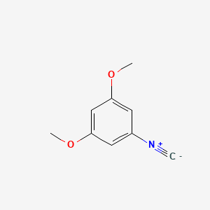 molecular formula C9H9NO2 B7886378 1-异氰基-3,5-二甲氧基苯 