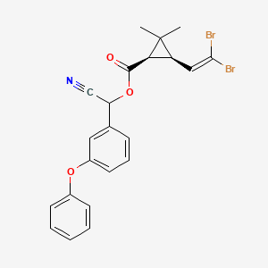 molecular formula C22H19Br2NO3 B7886601 trans-Deltamethrin 
