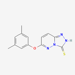6-(3,5-dimethylphenoxy)[1,2,4]triazolo[4,3-b]pyridazine-3(2H)-thione