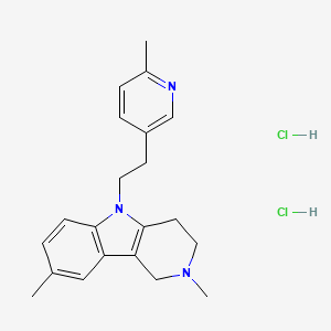 molecular formula C21H27Cl2N3 B7886997 拉特匹丁二盐酸盐 CAS No. 14292-23-0