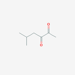 molecular formula C7H12O2 B078870 5-Methyl-2,3-hexanedione CAS No. 13706-86-0