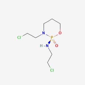 molecular formula C7H15Cl2N2O2P B7887094 (S)-N,3-Bis(2-chloroethyl)tetrahydro-2H-1,3,2-oxazaphosphorin-2-amine 2-oxide CAS No. 66849-33-0