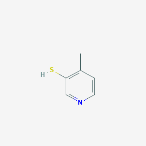 molecular formula C6H7NS B7887106 4-甲基吡啶-3-硫醇 