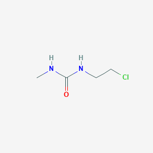 molecular formula C4H9ClN2O B7887266 1-(2-氯乙基)-3-甲基脲 