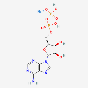 molecular formula C10H14N5NaO10P2 B7887411 CID 102004 