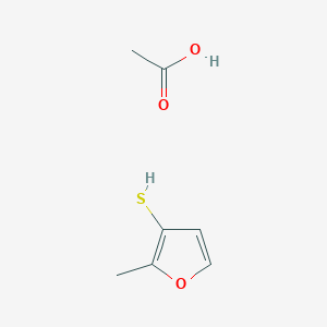 molecular formula C7H10O3S B7887478 2-Methyl-3-furanmercaptan acetate CAS No. 1184915-00-1