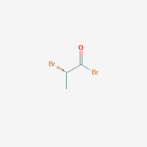 molecular formula C3H4Br2O B7887491 (2S)-2-bromopropanoyl bromide 