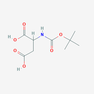 molecular formula C9H15NO6 B7887531 (叔丁氧羰基)天冬氨酸 