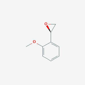 molecular formula C9H10O2 B7887625 (2R)-2-(2-methoxyphenyl)oxirane 