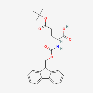 molecular formula C24H27NO6 B7887645 Fmoc-D-Glu(OtBu)-OH HO 