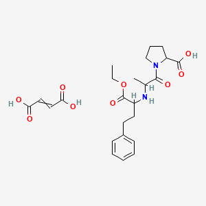 molecular formula C24H32N2O9 B7887672 Maleate, Enalapril; MK 421; MK-421; MK421 