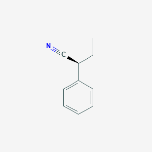 (2S)-2-phenylbutanenitrile