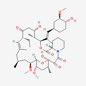 molecular formula C43H69NO12 B7888174 Ascomycin CAS No. 135635-46-0