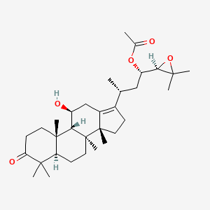 molecular formula C32H50O5 B7888192 阿魏酸B 23-乙酸酯 CAS No. 25637-96-1