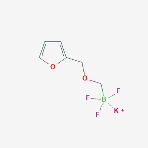 Potassium;trifluoro(furan-2-ylmethoxymethyl)boranuide
