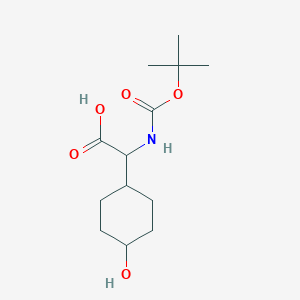 a-(Boc-amino)-4-hydroxycyclohexaneacetic acid