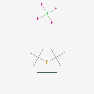 molecular formula C12H27BF4P- B7888279 Tri-tert-butylphosphine tetrafluoroborate 