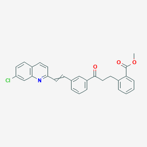 Methyl 2-(3-(3-(2-(7-chloro-2-quinolinyl)ethenyl)phenyl)-3-oxopropyl)benzoate