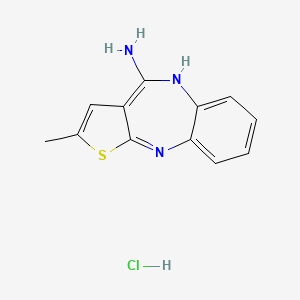 molecular formula C12H12ClN3S B7888345 CID 11694626 