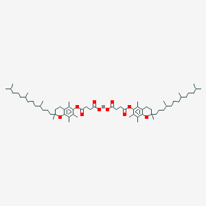 molecular formula C66H106CaO10 B7888408 DL-alpha-Tocopherol calcium succinate 