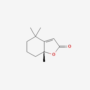 molecular formula C11H16O2 B7888491 Actinidiolide, dihydro- 